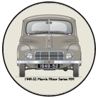Morris Minor Series MM 1949-52 Coaster 6